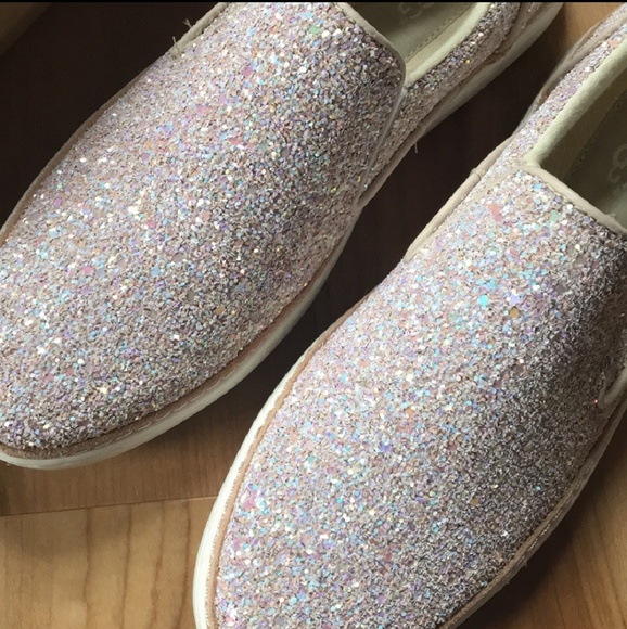 UGG | Adley Chunky Glitter Slip-on Sneaker - Picture 4 of 8